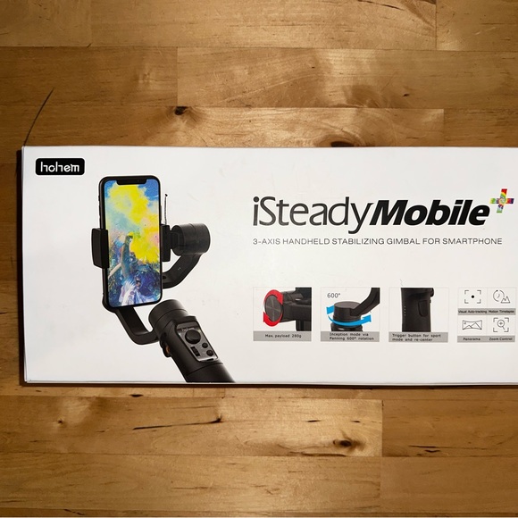 Stabilizing Gimbal for Smartphone - Hohem iSteady Mobile 3-Axis Handheld - Picture 3 of 5